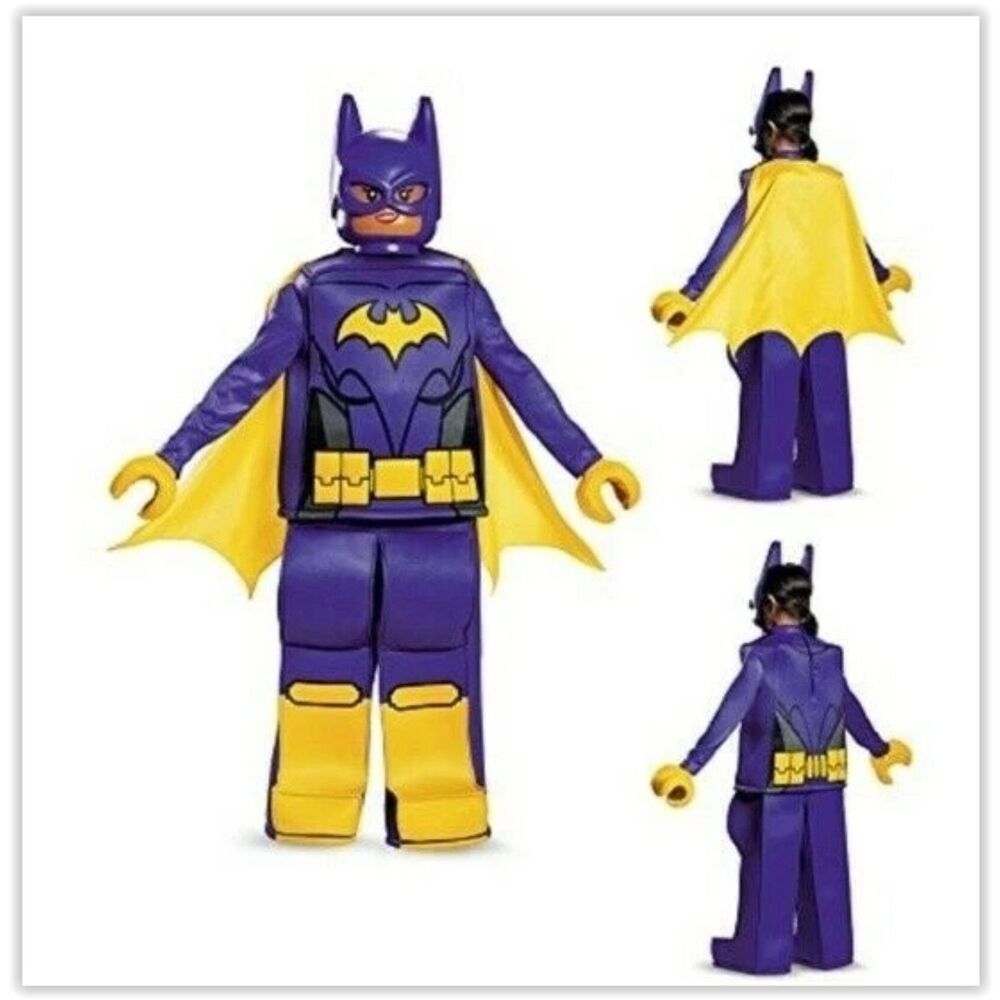 Kids LEGO BATGIRL Costume "Batman Movie" Size Medium 7-8X New